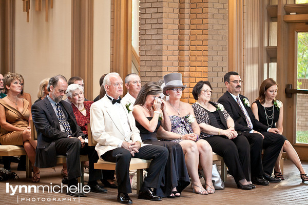 family crying at ceremony, marty leonard