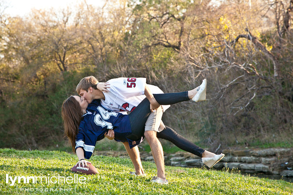 touchdown footballe engagement picture