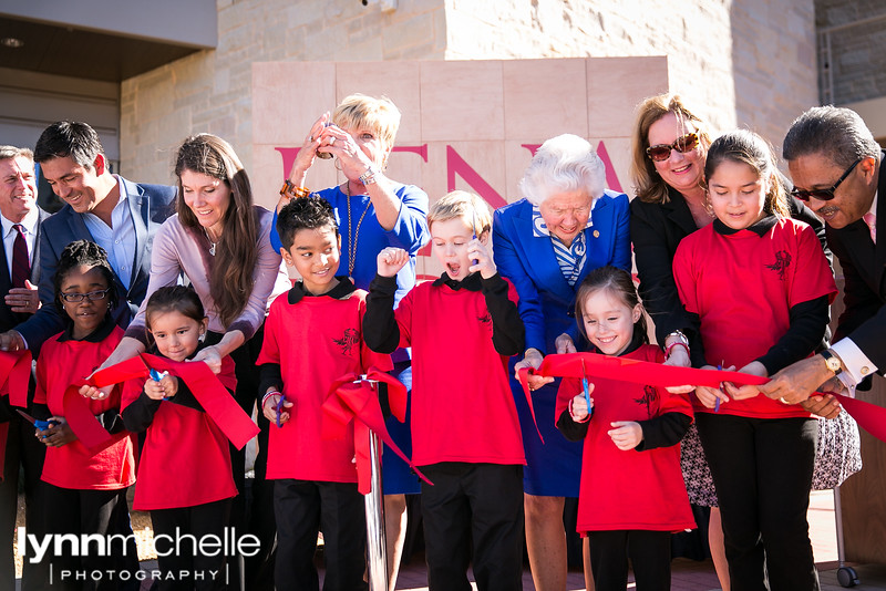 amon carter ribbon cutting