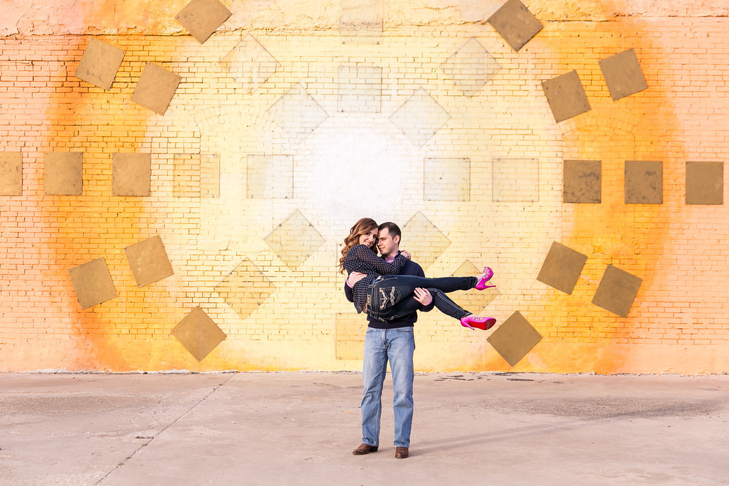 sunburst wall in downtown dallas