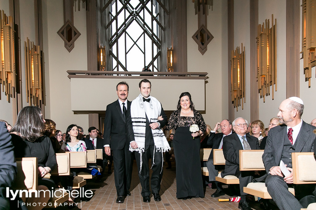 jewish groom at marty leonard chapel fort worth