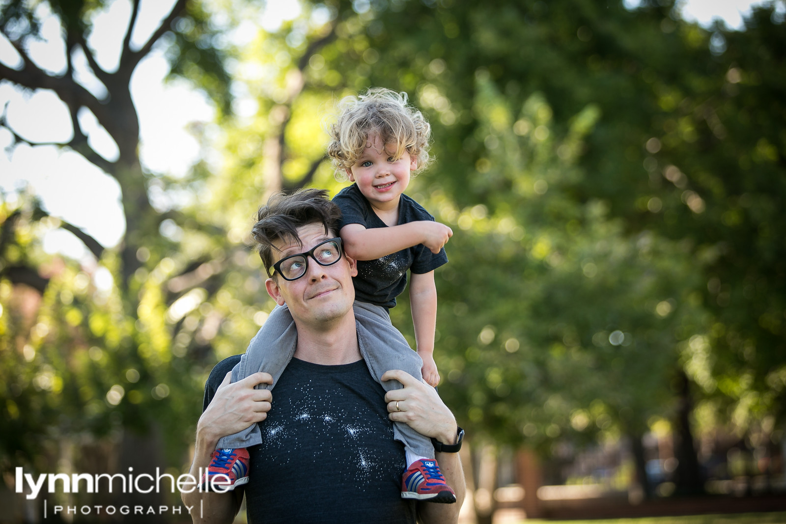 geeky dad and son holiday