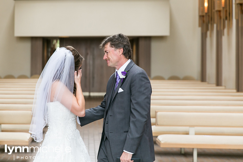 bride & dad first look marty leonard