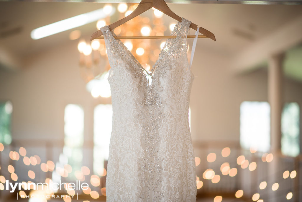 wedding dress at lionscrest manor