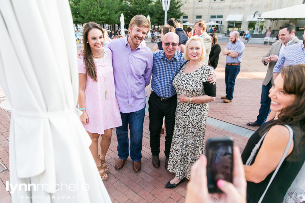 fort worth wedding proposal at sundance square