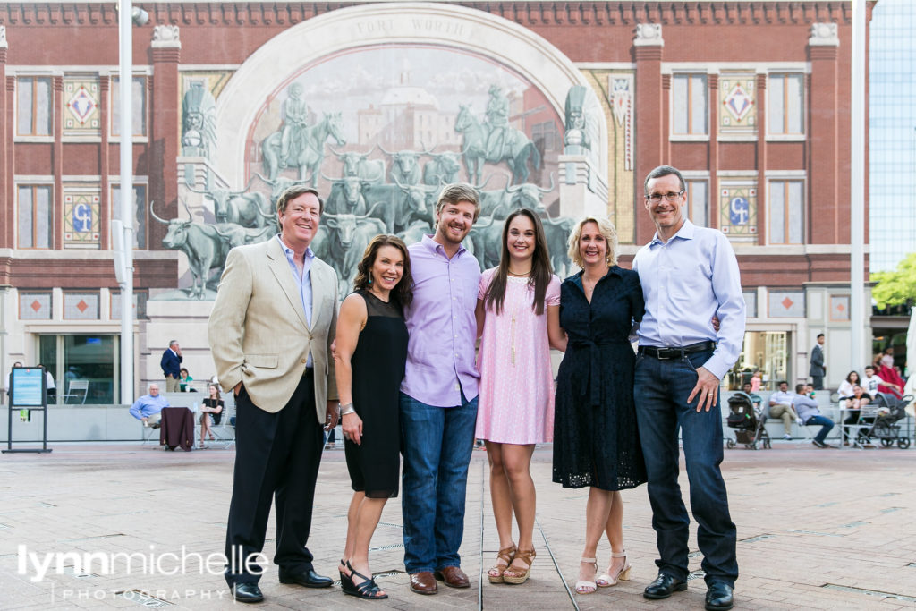 fort worth wedding proposal at sundance square